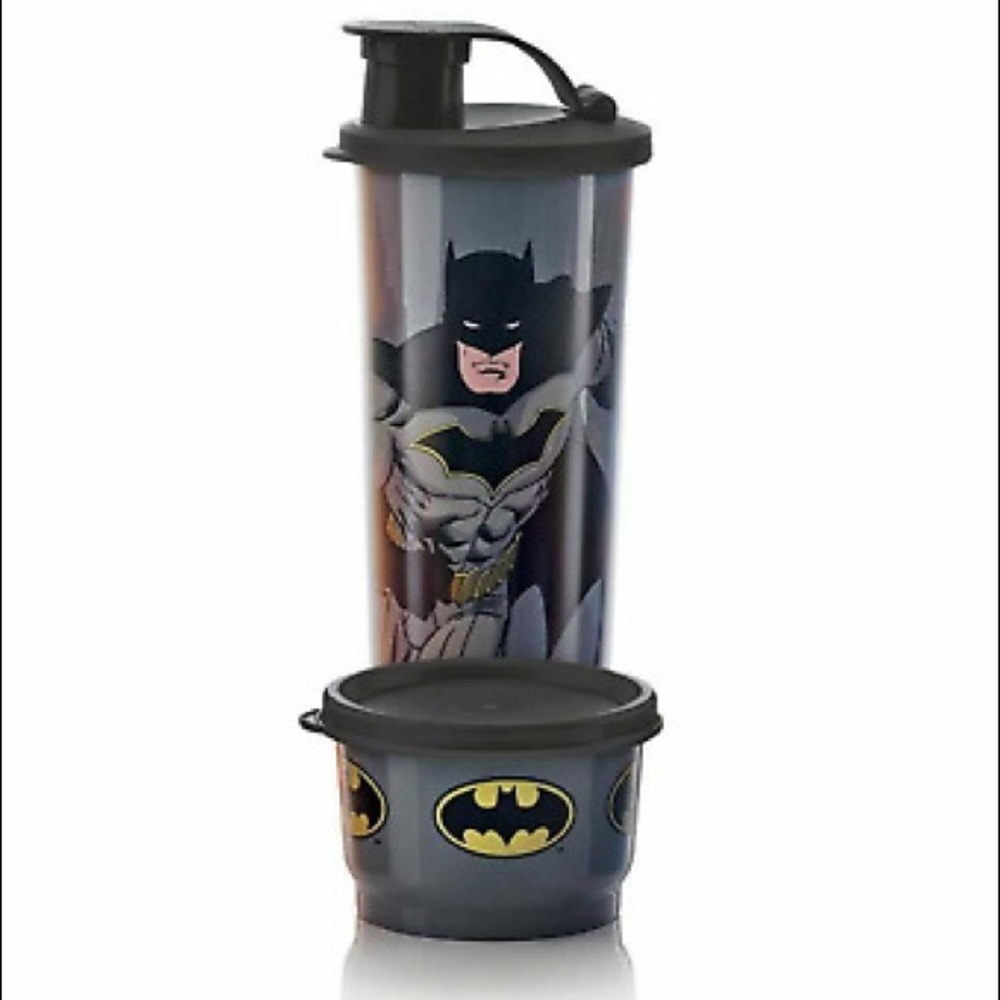 Tupperware Batman Snack set
